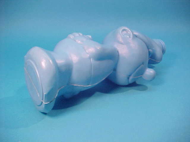 VINTAGE SMURF WATER BOTTLE ARGENTINA 1980s Schtroumpf  