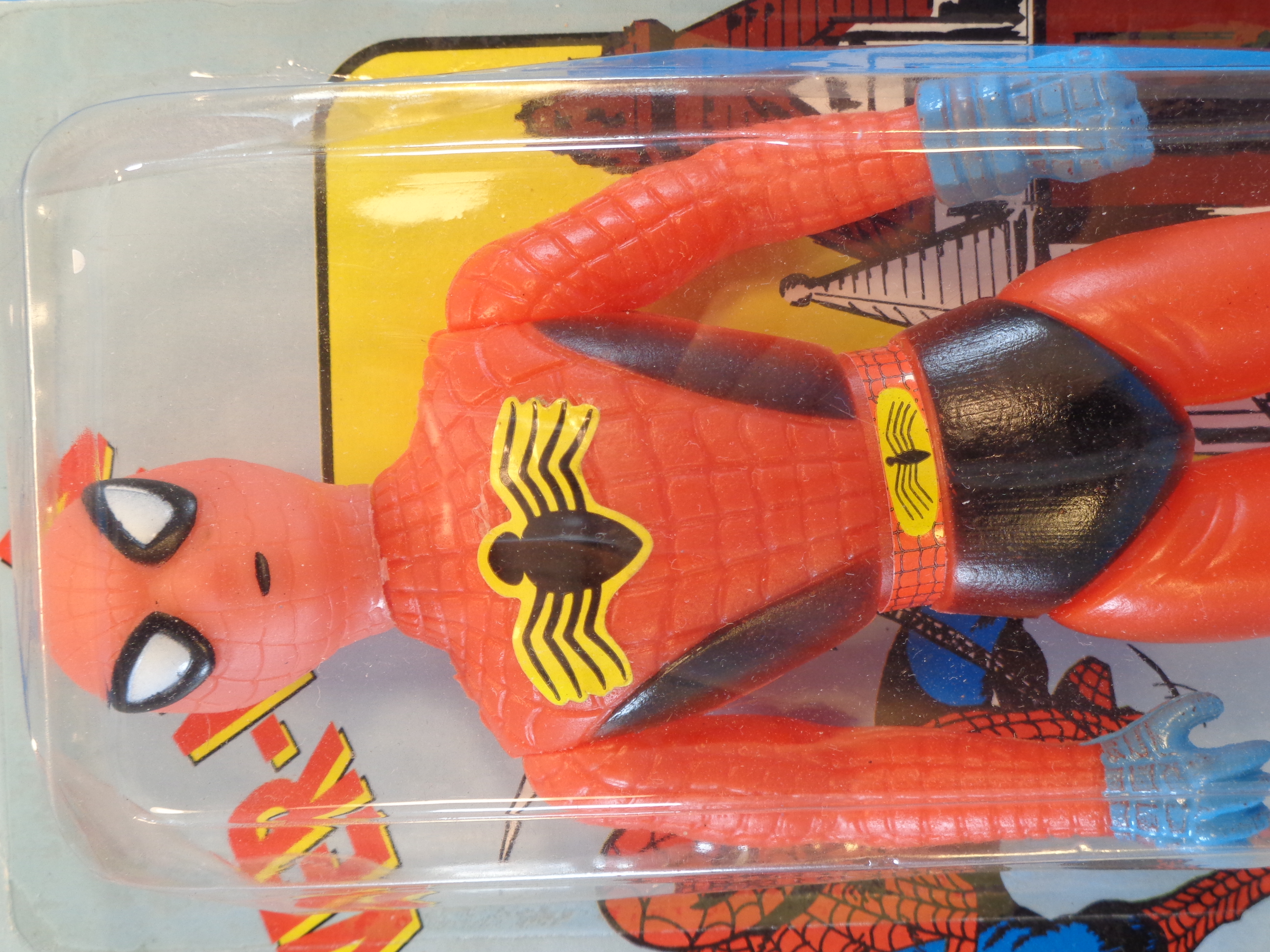 1980s SPIDERMAN ACTION FIGURE 10 MEGO STYLE BAGGED  