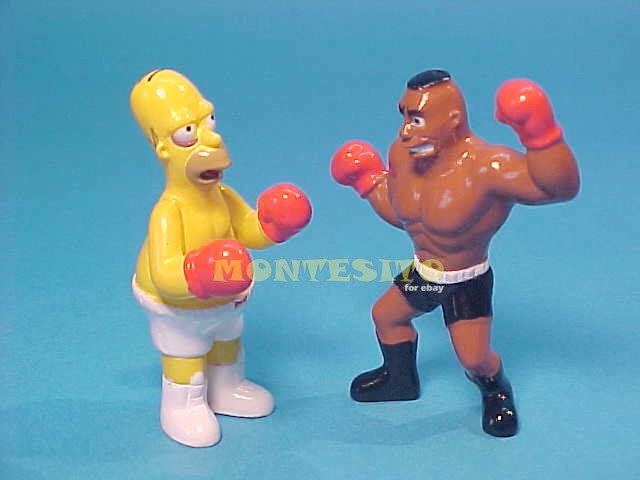 THE SIMPSONS HOMER vs TATUM PREMIUM FIGURES ARGENTINA  