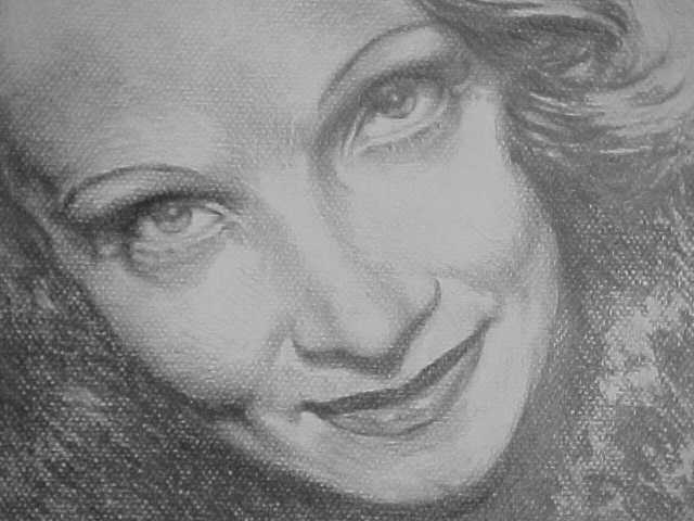 MARLENE DIETRICH ORIGINAL ART * PENCIL SIGNED DRAWING | eBay