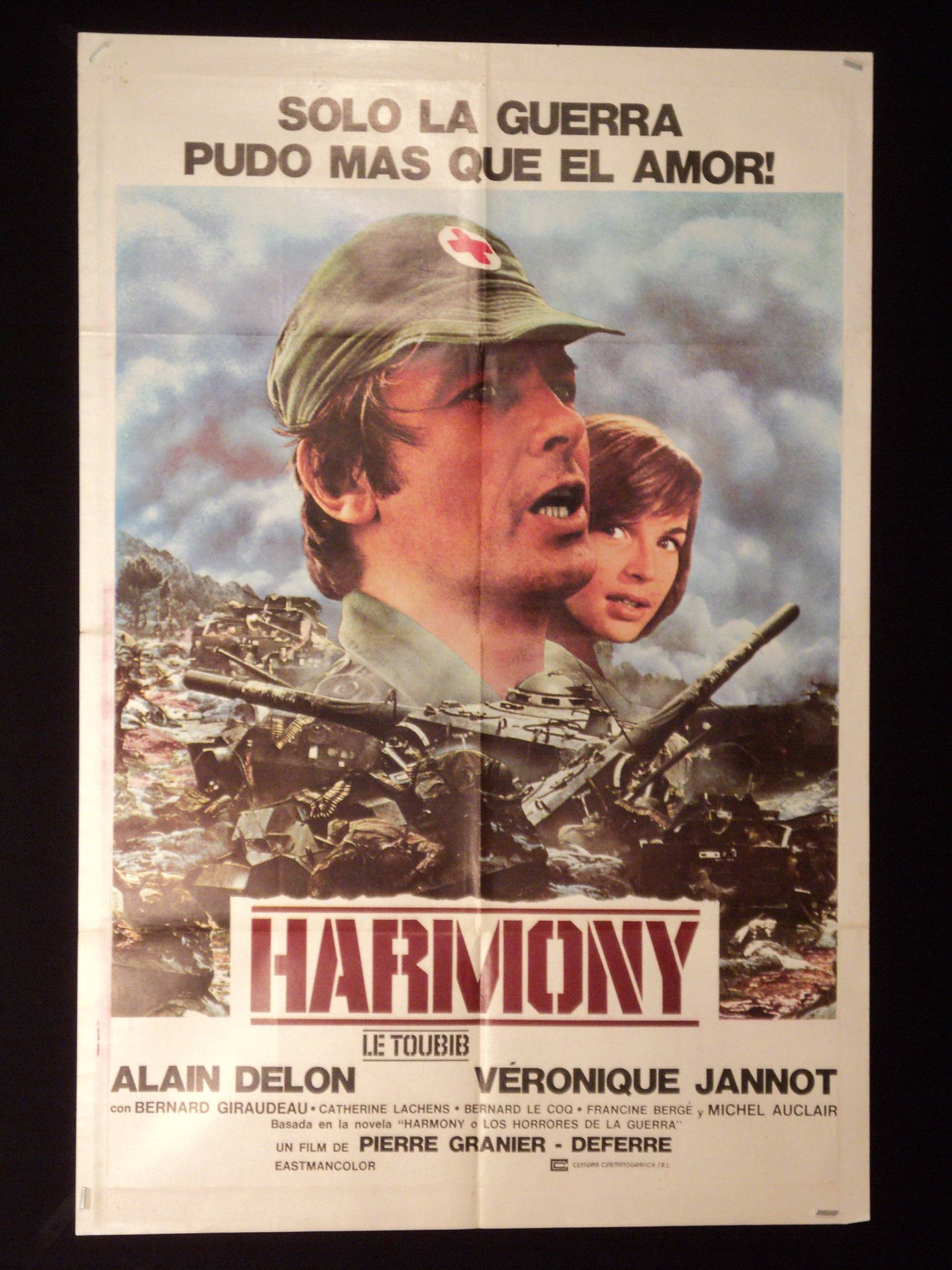 LE TOUBIB * ALAIN DELON * VERONIQUE JANNOT * 1979 ARGENTINE 1sh MOVIE 